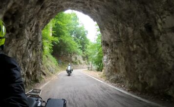 Gardasee Nord Ost Tour mit dem Motorrad Passo della Borcola