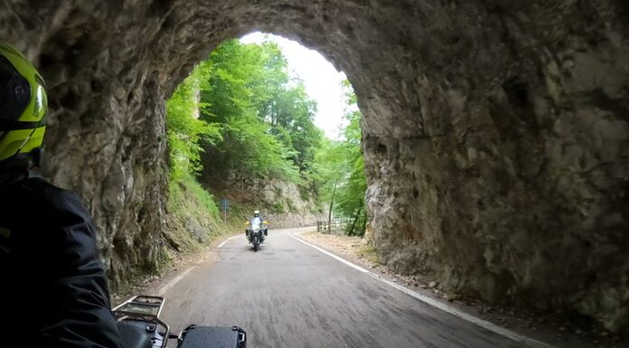Gardasee Nord Ost Tour mit dem Motorrad Passo della Borcola
