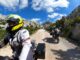 Motorradtour Kroatien Mali Alan Oštarijska Vrata Aussichtspunkt auf die Insel Pag