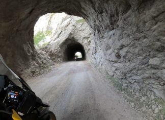 Veliki Alan Pass Velebit Gebirge Kroatien