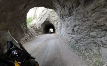 Veliki Alan Pass Velebit Gebirge Kroatien