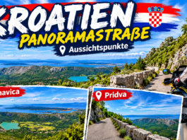 Kroatiens Panoramastraße: Mit dem Motorrad zu Mahavica und Pridva